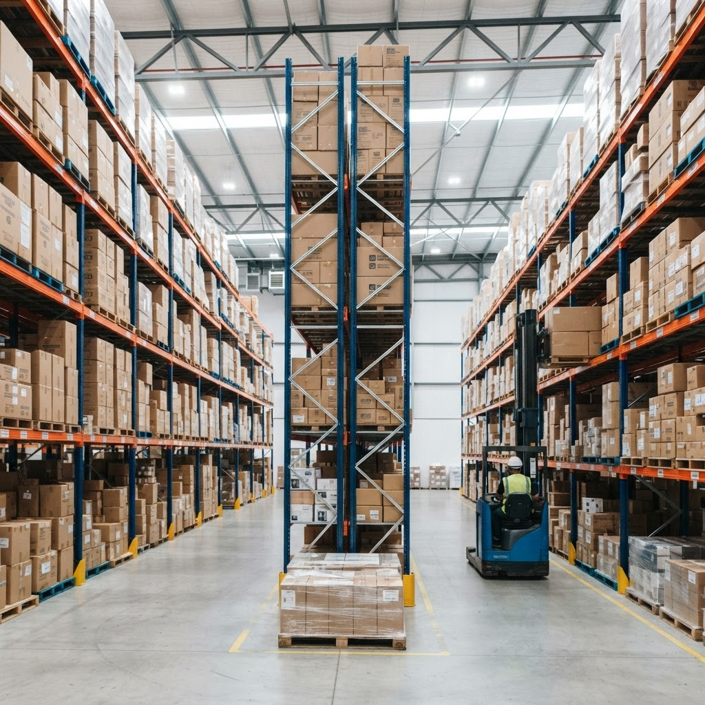 Organised wholesale distribution warehouse